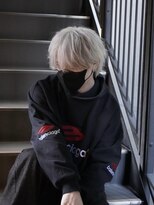 スウェル(SWELL)&nbsp;透明感抜群◎ホワイトシルバー×ラウンドマッシュ