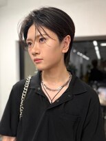 ダーツ(darts)&nbsp;【メンズ】韓国風センターパート×毛流れショート