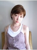 〔people〕タイトでミニマムなショートヘア
