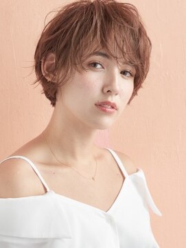 ミンクス 青山店(MINX) イノセントショート#モード#3Dカラージグザグバングミニマムボブ