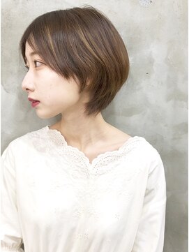 エトネ ヘアーサロン 仙台駅前(eTONe hair salon) 【30代からオススメ】大人のショートボブ