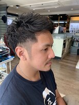 ヘアー ジップ(hair Zip) アップバング、メンズパーマ【早稲田新宿】