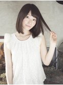 【Ria Ankh 石川台】大人のナチュラルボブ