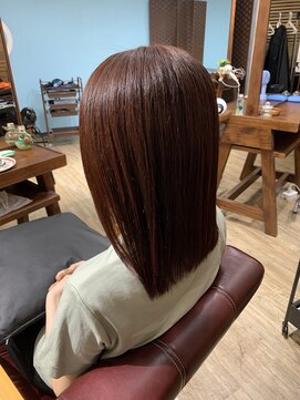 アヤメ(ayame) 【ayame大泉学園】ayame式髪質改善_ピンクカラー＿艶髪