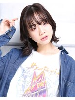 クラッチ トリートメント アンド ヘッドスパ 江坂(CLUTCH)&nbsp;大人可愛い２０代３０代４０代小顔外ハネアレンジC2