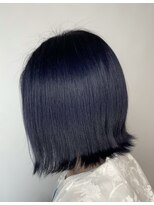 ヘアデザイン ファブロ(hair design FABRO.)&nbsp;ネイビーカラー♪