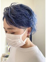 アーブル ヘアーアンドメイク(ARBRE) ブリーチダブルカラー刈り上げショート