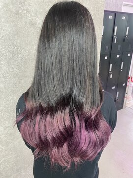 アンダーバー(UNDRvr) パープルグラデーション(22.8)_A