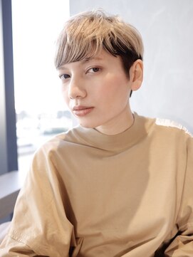 エムスラッシュ 横浜元町店(M.SLASH) イメチェン/バイカラー/レディースショート/ユニセックス/元町!