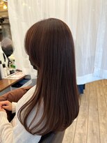 リュック(RYUCK)&nbsp;ピンクブラウンで柔らかロング♪