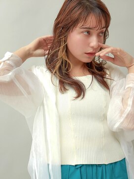 ラフィス ヘアーヴェイル 梅田店(La fith hair vail) 【La fith】ラフウェーブ×インナーカラー