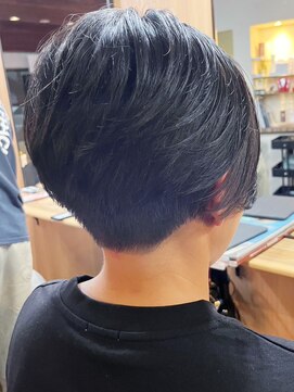 ヘアークリエイ トポライトウィロー 烏丸(Hair Create Polite willow) 20代30代40代メンズ刈り上げマッシュ爽やかビジネス黒髪