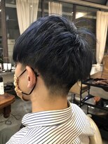 モワ 仙台(Mois)&nbsp;アッシュブラック/ハイライト/ブリーチ/ブルーブラック/髪質改善