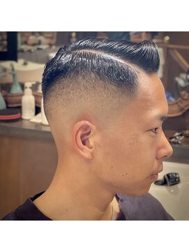 エルエー 大津店(L.A) スタイリスト【上岡】ハイフェード　サイドパート