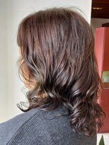 ヘアーデザイン ラクーナ(hair design La cuna) こっくりカラー/秋冬/こっくりブラウン/上品/オフィス/髪質改善