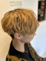 ラビスモア(Lovis moa)&nbsp;マッシュパーマ/ウルフ/アッシュブラック/カルマパーマ/上尾