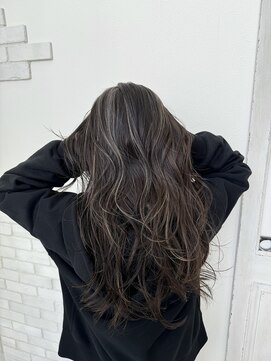 タブー 岐阜店(TABOO) レイヤーカットコントラストハイライトスタイル