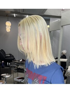 ヴァーディ オモテサンドウ(Vardy omotesando) 抜きっぱなしブリーチ/ダブルカラー/ケアブリーチ