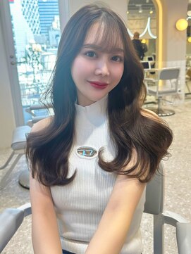 シーシンジュク 新宿南口(Sea shinjuku) 韓国風前髪×レイヤーカット【新宿/前髪/レイヤーカット】