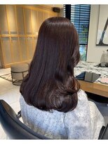 ガリカ 渋谷(Gallica)&nbsp;【mami】艶髪透け感ラベンダーココア/ブリーチなしダブルカラー