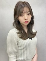 ビューブルー 亀戸錦糸町(VIEW BLUE)&nbsp;美髪カールシアーカラーピンクブラウンエアリーロングセミディ