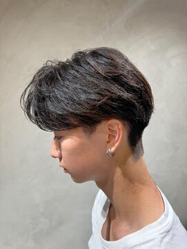 ニコ トウキョウ ヨコハマ(nico) メンズ/センターパート/ニュアンスパーマ