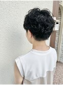 ベリーショート/ショートパーマ/20代30代40代50代60代