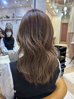 ロンドローズ 名古屋(Lond damaskRose)&nbsp;顔周り ダブルカラー 名駅 ブリーチ 髪質改善 ボブ 韓国539