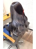 シルバーインナーカラー