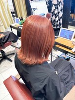 プログレス 長町南店(PROGRESS) コーラルピンク/外ハネボブ