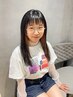 《インナーカラー》カット+プレミアムイルミナカラー+オージュア4stepTR