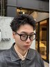 メンズカット＋ケアパーマ ￥14,850