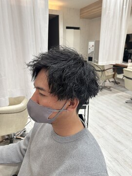 ソワン ドゥ ブレス 立花店(soin de brace) ツイスパ/ツイストスパイラル/刈り上げセンターパート/尼崎/立花