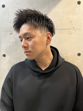 リベルテ グリット(Liberte Grit) ツーブロックショートメンズジェットモヒカン刈り上げフェード