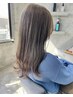 【赤味を消したい方】ブリーチなしダブルカラー　￥16.500