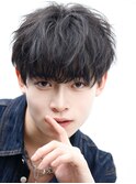 【シャドウパーマ】刈り上げ無し 韓国マッシュ