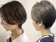 アピィス(APPiiS)の写真/ただ隠すだけじゃない！《APPiiS》のグレイカラーでお洒落を楽しみながら気になるポイントをカバーできる◎