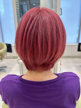 ビス ヘア アンド ビューティー 西新井店(Vis Hair＆Beauty) ブリーチハイトーンピンクアッシュ×20代30代大人可愛い