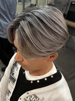 ネハス(nehus.)&nbsp;メンズバレイヤージュ25/韓国マッシュ/ダークアッシュ/ゆるスパ