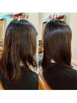 ヘアーサロン ココア(hair salon cocoa) 艶めきナチュラルストレート