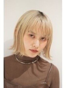 ナインオクロック 青山店(9o'clock) ハイトーンボブ