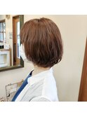 柔らか手触りのゆるふわパーマ