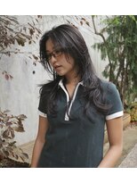 ランプ 代官山(the lamp)&nbsp;ブリーチ無しオリーブベージュショコラブラウン秋カラーレイヤー