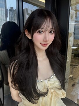 アマトウキョウ 表参道(AMA TOKYO) レイヤーカット 韓国ヘア 顔周りカット高島大登