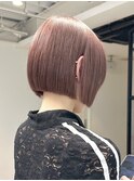 ピンクブラウン/ケアブリーチ/ブリーチ/表参道/原宿