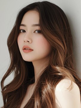 アルノー 博多口店(Arno) 【Arno】20代30代ロングレイヤー/ハッシュカット/ベージュ