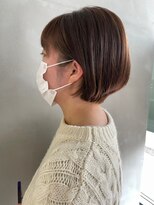 フェアリーテール 高坂店&nbsp;耳かけで魅せる丸みショートボブ