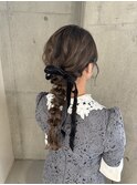 ふわふわ編み下ろし