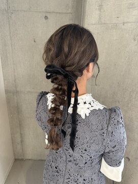 ふわふわ編み下ろし