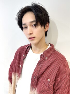 レトン 銀座(leton) サーフカール/フェザーパーマ/マッシュ/センターパート/メンズ